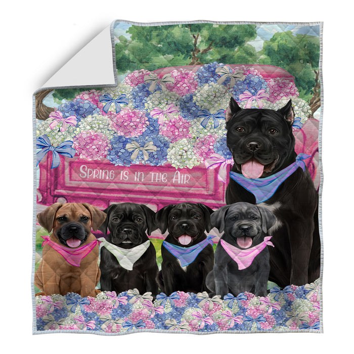 Cane Corso Quilt: Explore a Variety of Bedding Designs, Custom, Personalized, Bedspread Coverlet Quilted, Gift for Dog and Pet Lovers