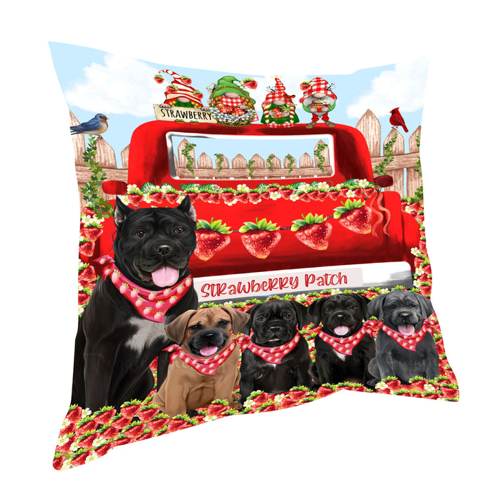 Cane Corso Throw Pillow: Explore a Variety of Designs, Cushion Pillows for Sofa Couch Bed, Personalized, Custom, Dog Lover's Gifts