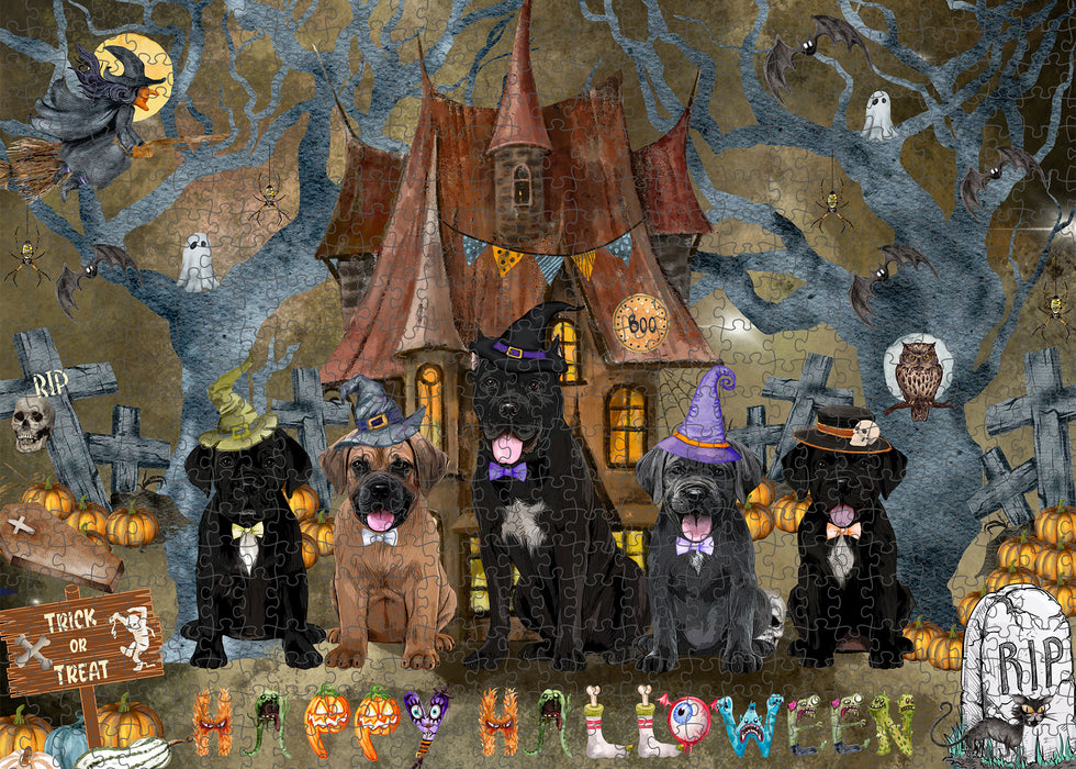 Cane Corso Jigsaw Puzzle: Explore a Variety of Designs, Interlocking Halloween Puzzles for Adult, Custom, Personalized, Pet Gift for Dog Lovers