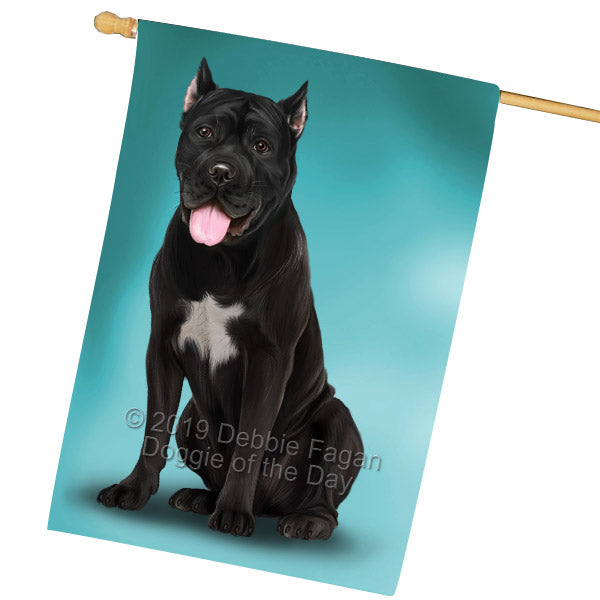 Cane corso Dog House Flag FLG65580