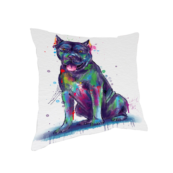 Watercolor Cane Corso Dog Pillow with Top Quality High-Resolution Images - Ultra Soft Pet Pillows for Sleeping - Reversible & Comfort - Ideal Gift for Dog Lover - Cushion for Sofa Couch Bed - 100% Polyester