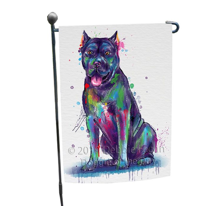 Watercolor Cane Corso Dog Garden Flag GFLG66360