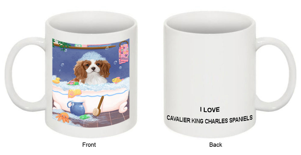 Rub A Dub Dog In A Tub Cavalier King Charles Spaniel Dog Coffee Mug MUG52733