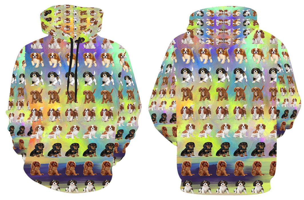 Paradise Wave Cavalier King Charles Spaniel Dogs All Over Print Kid's Hoodie
