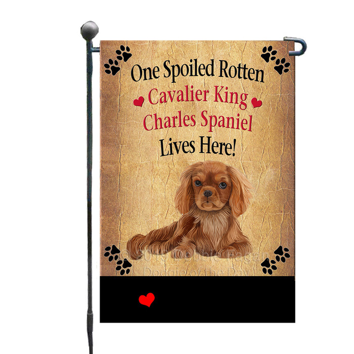 Personalized Spoiled Rotten Cavalier King Charles Spaniel Dog GFLG-DOTD-A63165