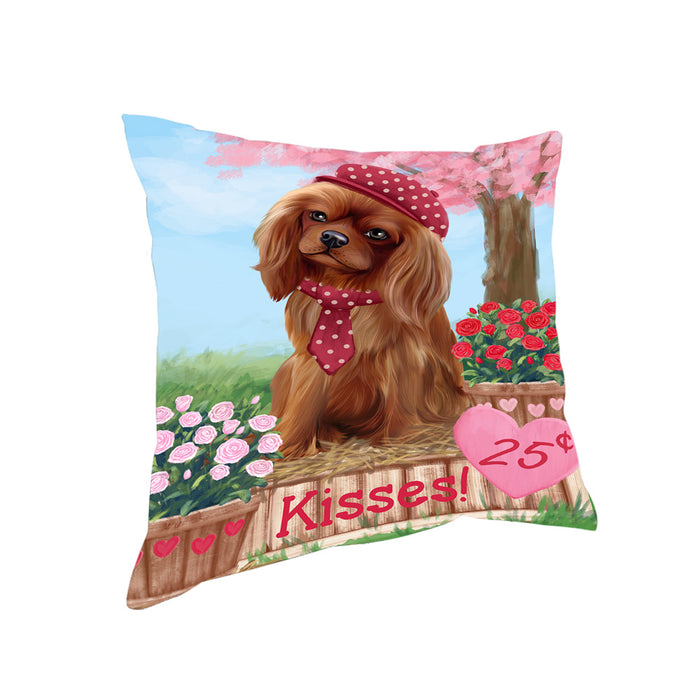 Rosie 25 Cent Kisses Cavalier King Charles Spaniel Dog Pillow PIL80020