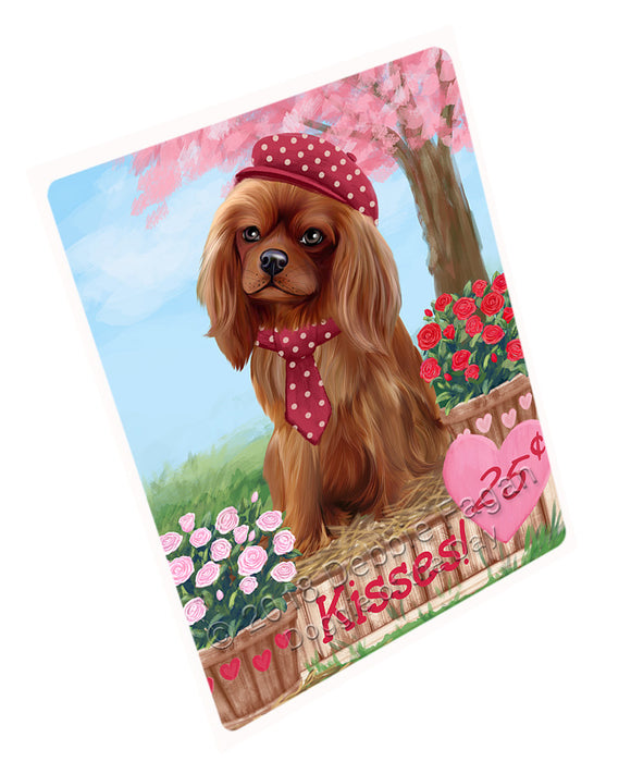 Rosie 25 Cent Kisses Cavalier King Charles Spaniel Dog Magnet MAG74435 (Small 5.5" x 4.25")