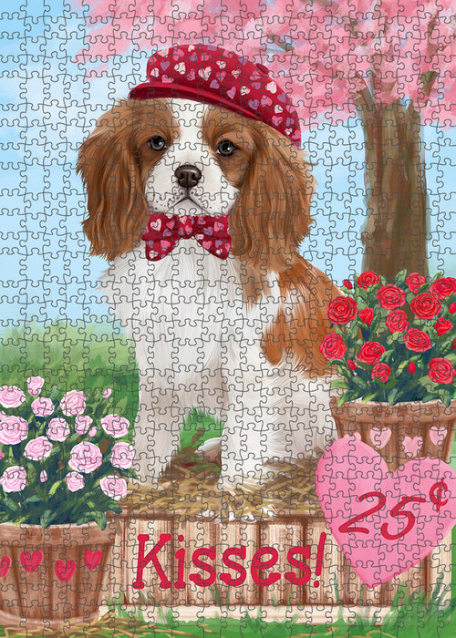 Rosie 25 Cent Kisses Cavalier King Charles Spaniel Dog Puzzle with Photo Tin PUZL93932