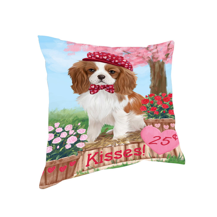 Rosie 25 Cent Kisses Cavalier King Charles Spaniel Dog Pillow PIL80024