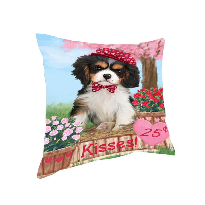 Rosie 25 Cent Kisses Cavalier King Charles Spaniel Dog Pillow PIL80028