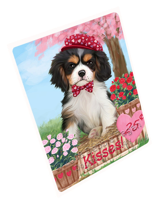 Rosie 25 Cent Kisses Cavalier King Charles Spaniel Dog Magnet MAG74441 (Small 5.5" x 4.25")