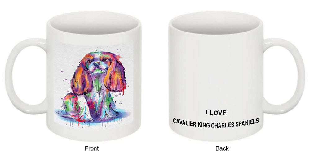 Watercolor Cavalier King Charles Spaniel Dog Coffee Mug MUG52477