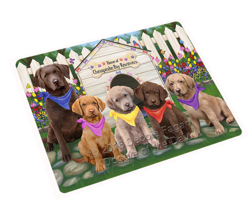 Spring Dog House Chesapeake Bay Retrievers Dog Magnet Mini (3.5" x 2") MAG53400
