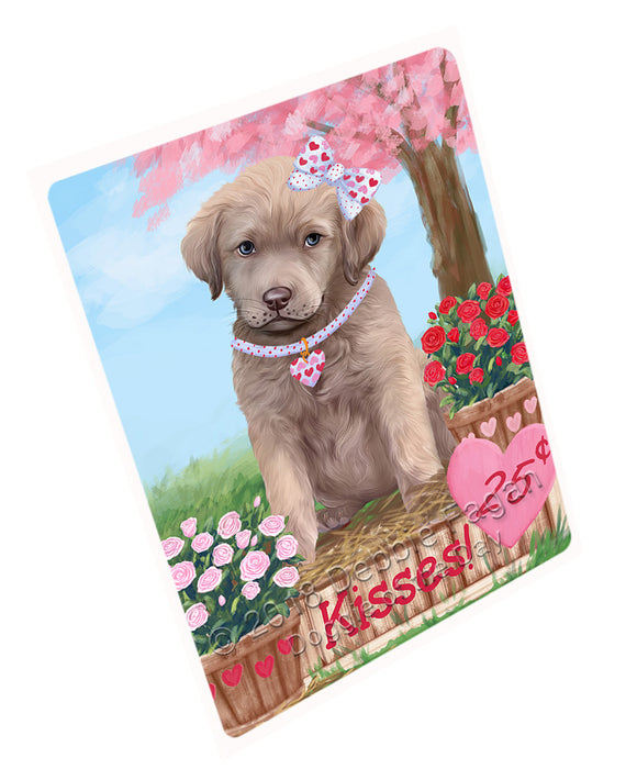 Rosie 25 Cent Kisses Chesapeake Bay Retriever Dog Magnet MAG74444 (Small 5.5" x 4.25")