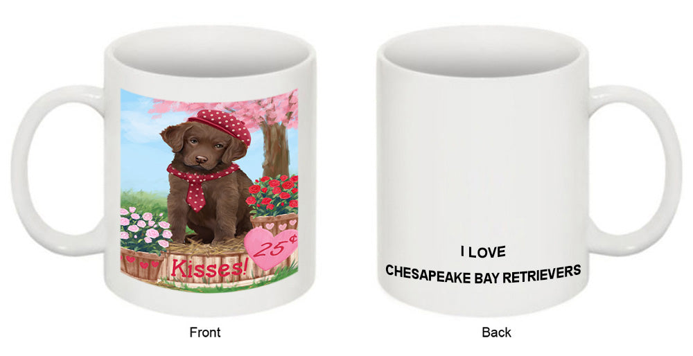 Rosie 25 Cent Kisses Chesapeake Bay Retriever Dog Coffee Mug MUG51834