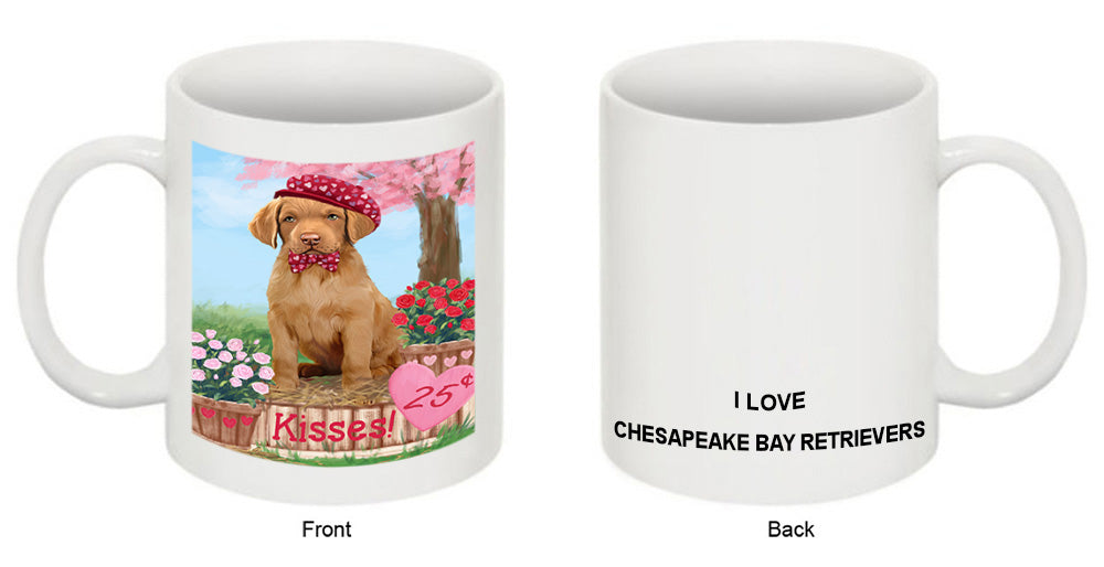 Rosie 25 Cent Kisses Chesapeake Bay Retriever Dog Coffee Mug MUG51835