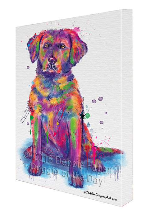 Watercolor Chesapeake Bay Retriever Dog Canvas Print Wall Art Décor CVS136160