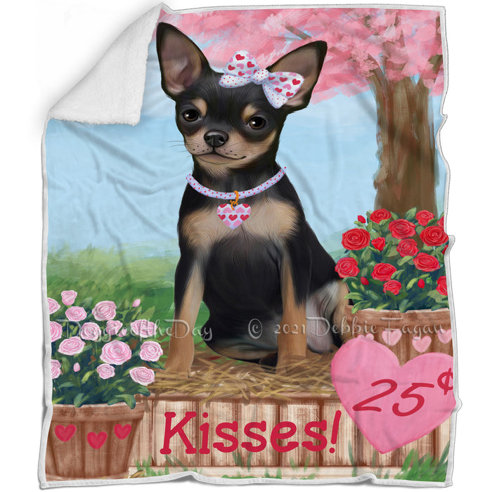 Rosie 25 Cent Kisses Chihuahua Dog Blanket BLNKT127362