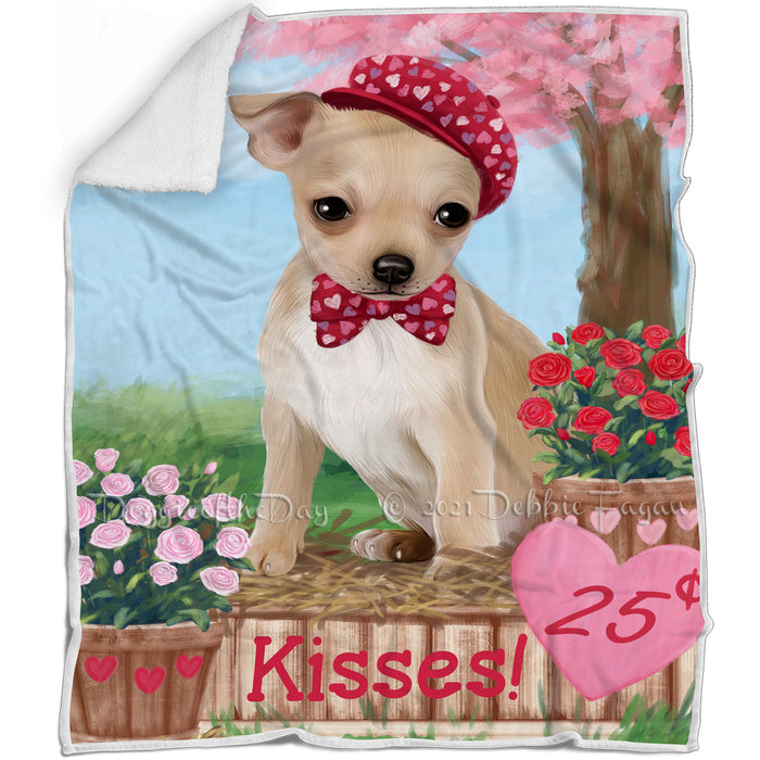 Rosie 25 Cent Kisses Chihuahua Dog Blanket BLNKT127380