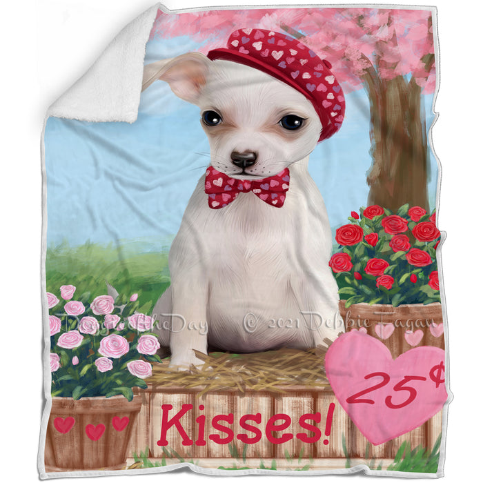 Rosie 25 Cent Kisses Chihuahua Dog Blanket BLNKT127389