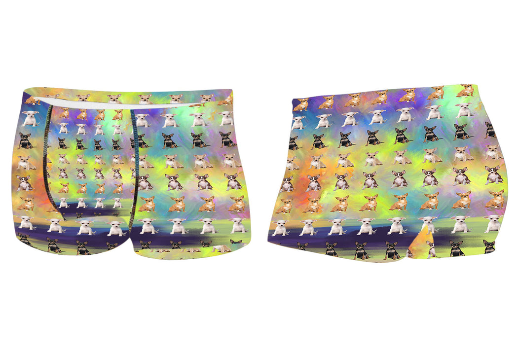 Paradise Wave Chihuahua DogsMen's All Over Print Boxer Briefs
