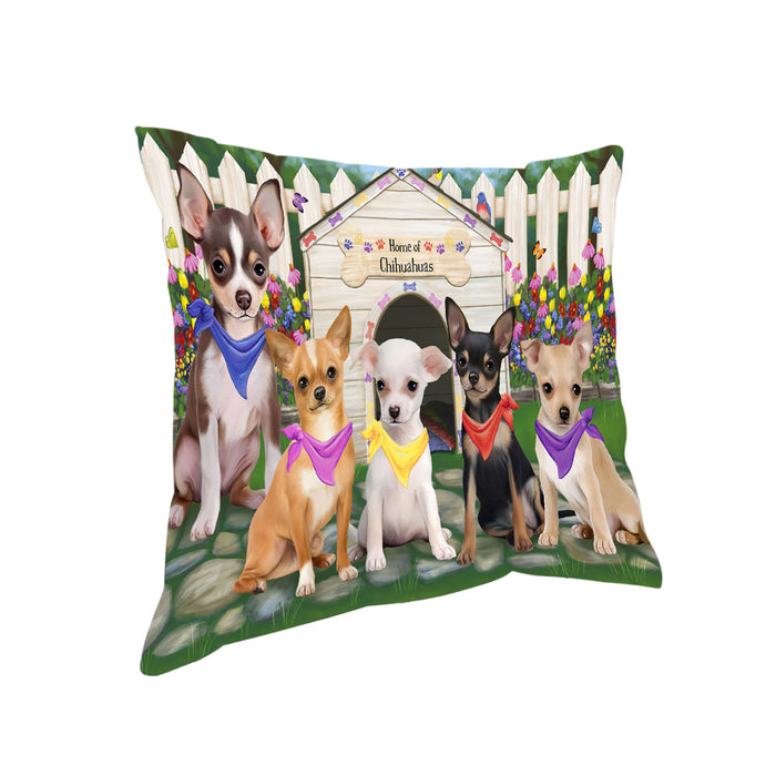 Spring Dog House Chihuahuas Dog Pillow PIL55256