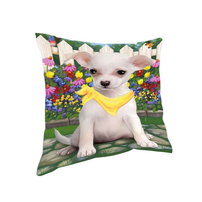 Spring Floral Chihuahua Dog Pillow PIL55260