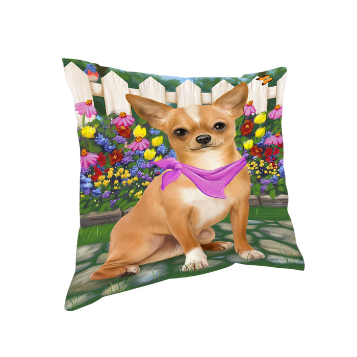 Spring Floral Chihuahua Dog Pillow PIL55272