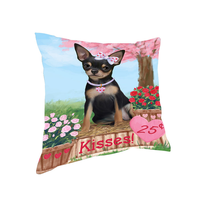 Rosie 25 Cent Kisses Chihuahua Dog Pillow PIL80044