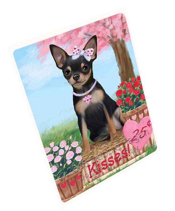 Rosie 25 Cent Kisses Chihuahua Dog Magnet MAG74453 (Small 5.5" x 4.25")