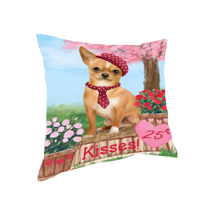 Rosie 25 Cent Kisses Chihuahua Dog Pillow PIL80048