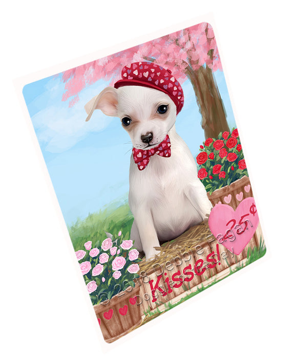 Rosie 25 Cent Kisses Chihuahua Dog Magnet MAG74462 (Small 5.5" x 4.25")