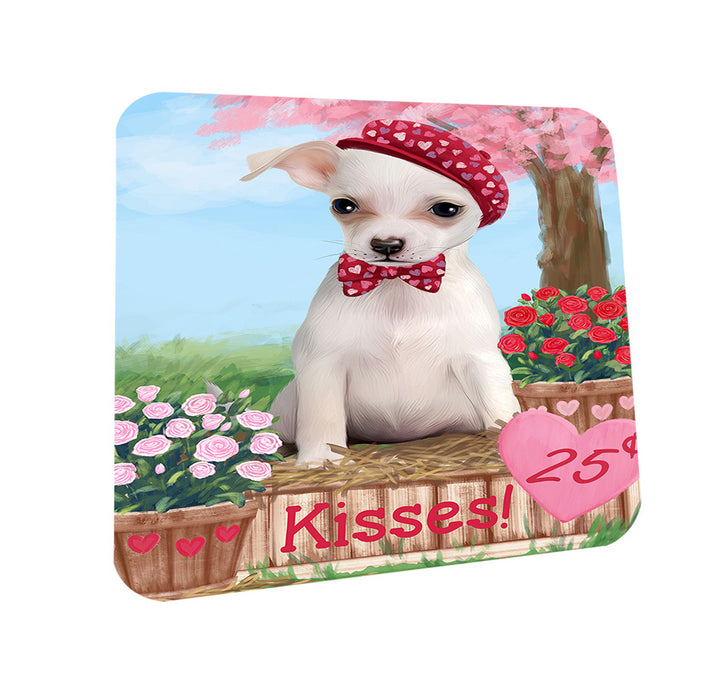 Rosie 25 Cent Kisses Chihuahua Dog Coasters Set of 4 CST56399