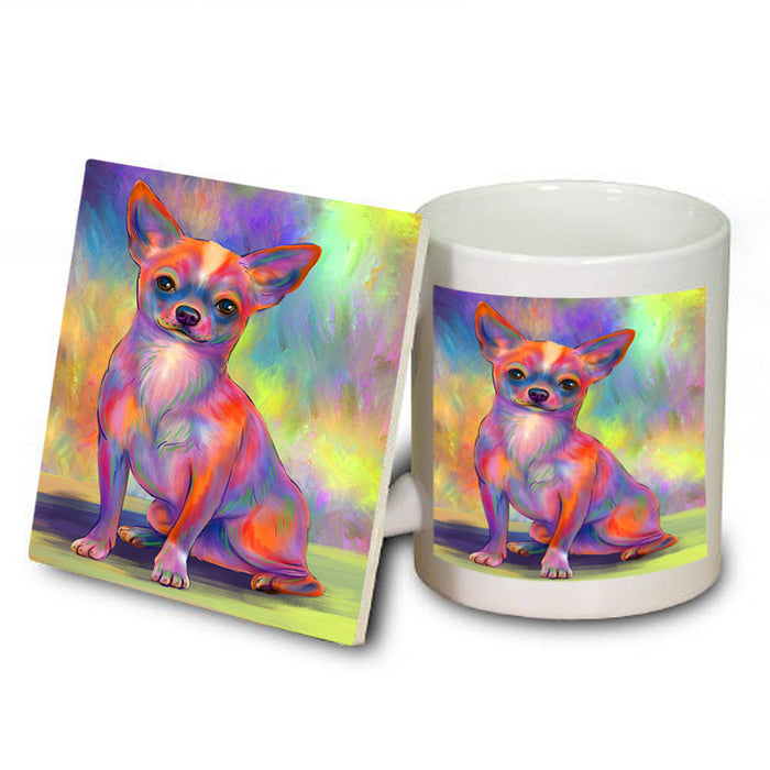 Paradise Wave Chihuahua Dog Mug and Coaster Set MUC56694