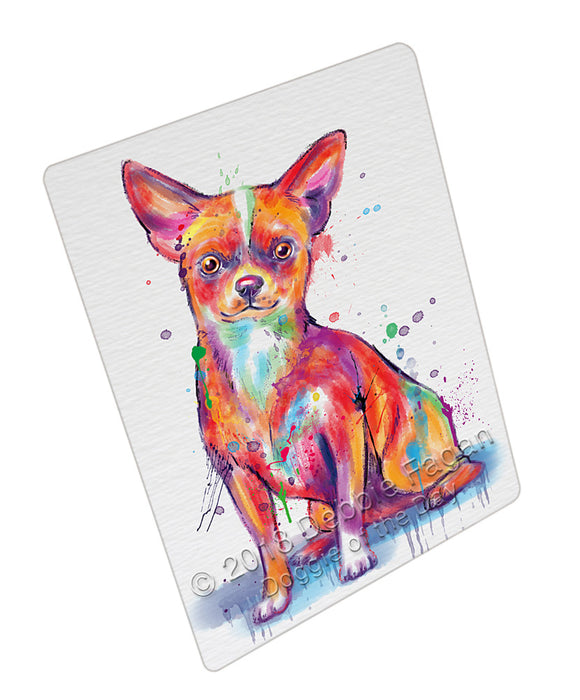 Watercolor Chihuahua Dog Cutting Board C77040