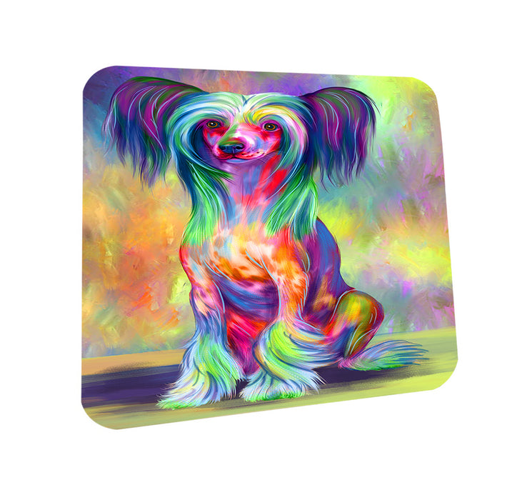 Paradise Wave Chinese Crested Dog Coasters Set of 4 CST57463