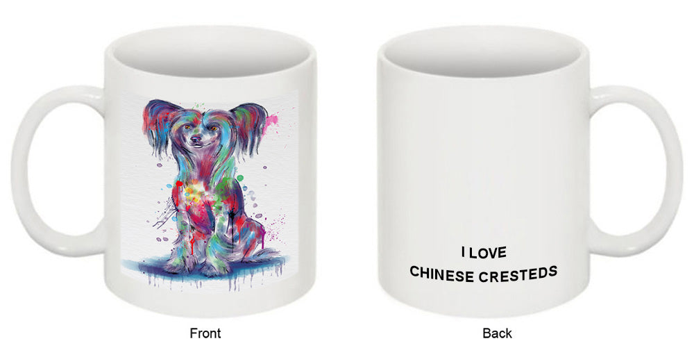 Watercolor Chinese Crested Dog Coffee Mug MUG52945