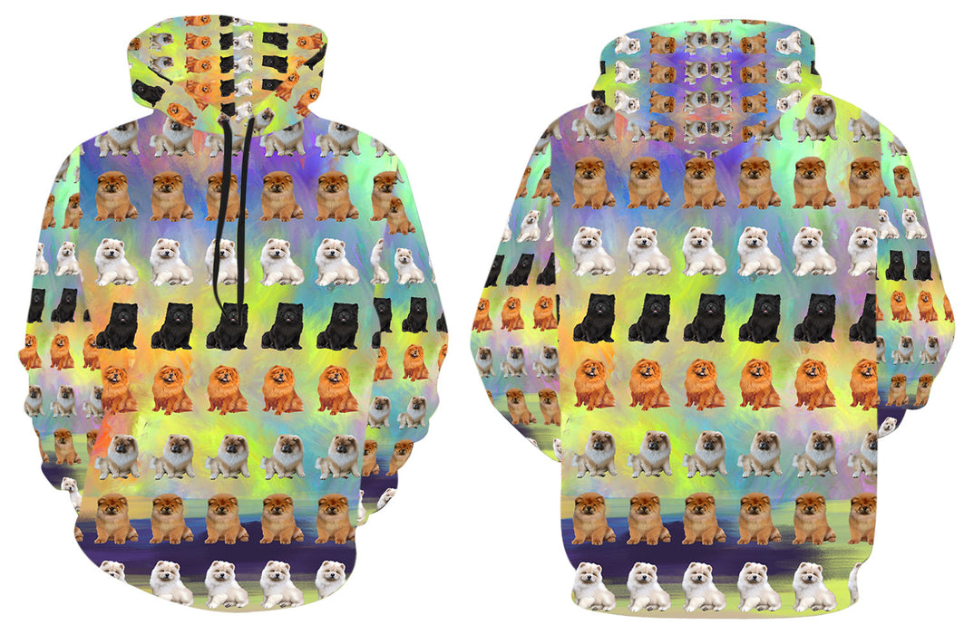 Paradise Wave Chow Chow Dogs All Over Print Kid's Hoodie