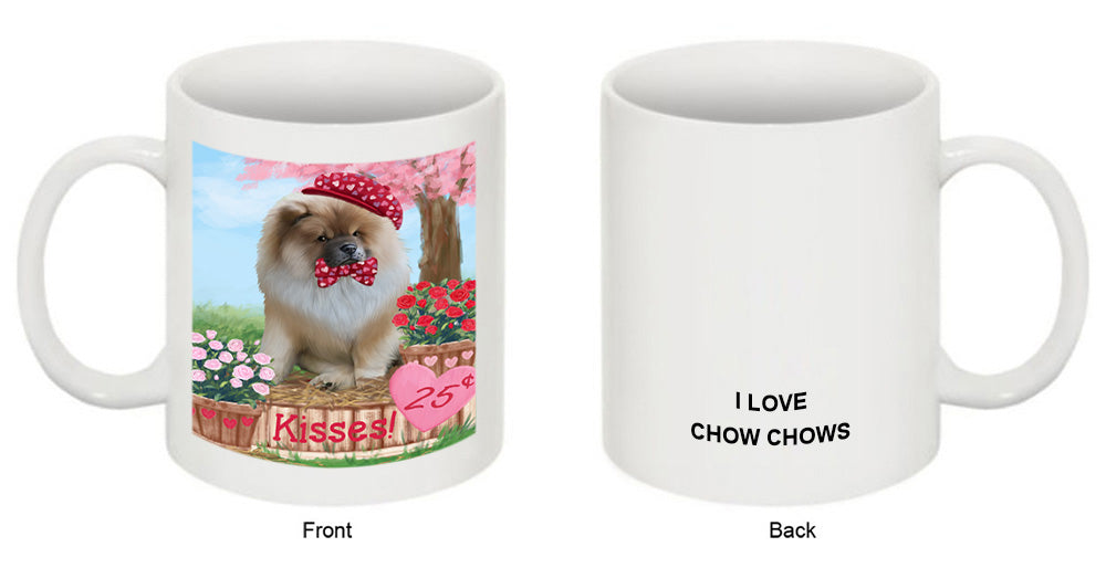 Rosie 25 Cent Kisses Chow Chow Dog Coffee Mug MUG51240