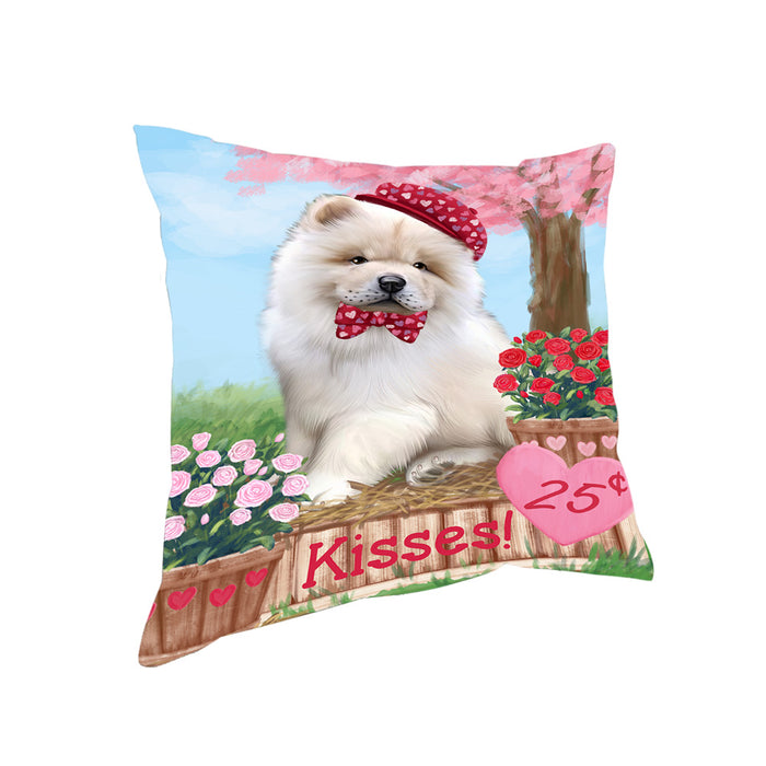 Rosie 25 Cent Kisses Chow Chow Dog Pillow PIL77664