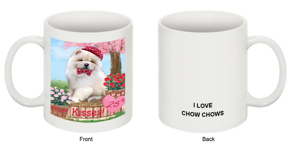 Rosie 25 Cent Kisses Chow Chow Dog Coffee Mug MUG51241