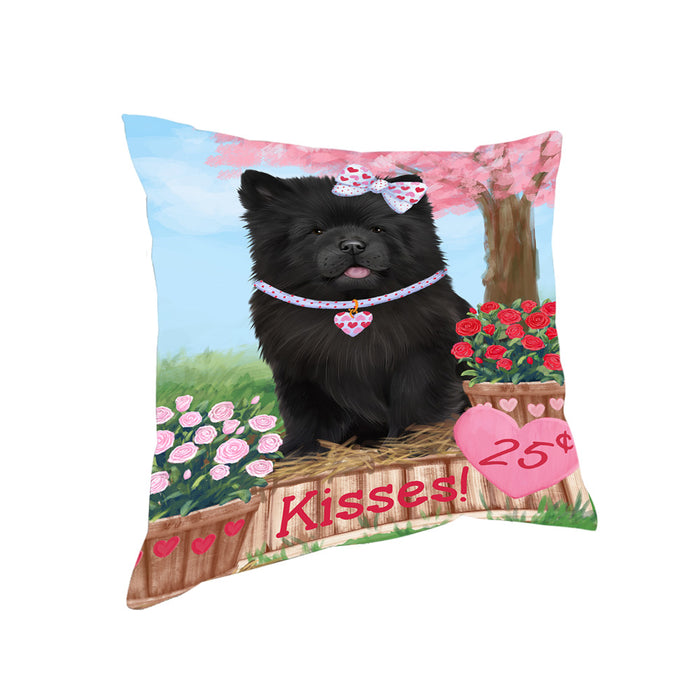 Rosie 25 Cent Kisses Chow Chow Dog Pillow PIL77668