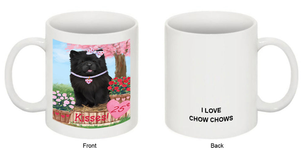 Rosie 25 Cent Kisses Chow Chow Dog Coffee Mug MUG51242