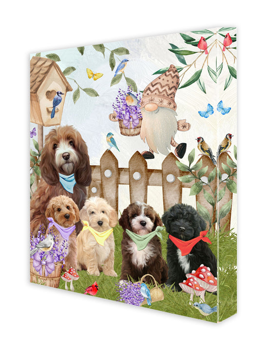 Cockapoo Wall Art Canvas, Explore a Variety of Designs, Personalized Digital Painting, Custom, Ready to Hang Room Decor, Gift for Dog and Pet Lovers