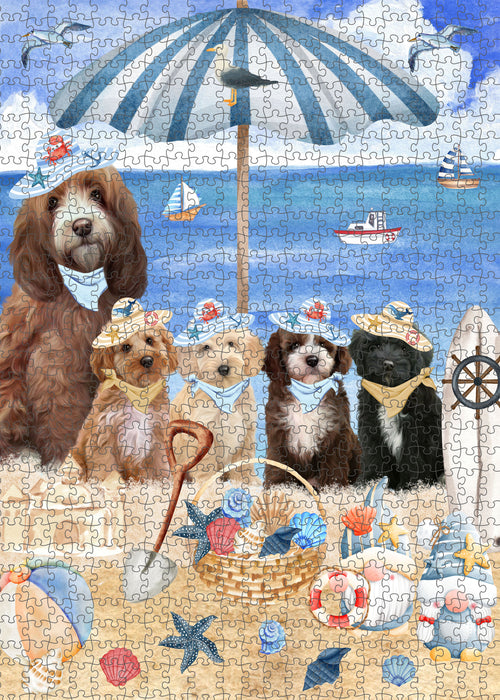 Cockapoo Jigsaw Puzzle for Adult, Interlocking Puzzles Games, Personalized, Explore a Variety of Designs, Custom, Dog Gift for Pet Lovers