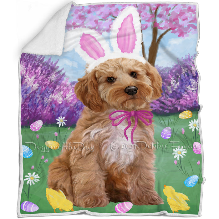 Easter Holiday Cockapoo Dog Blanket BLNKT131682