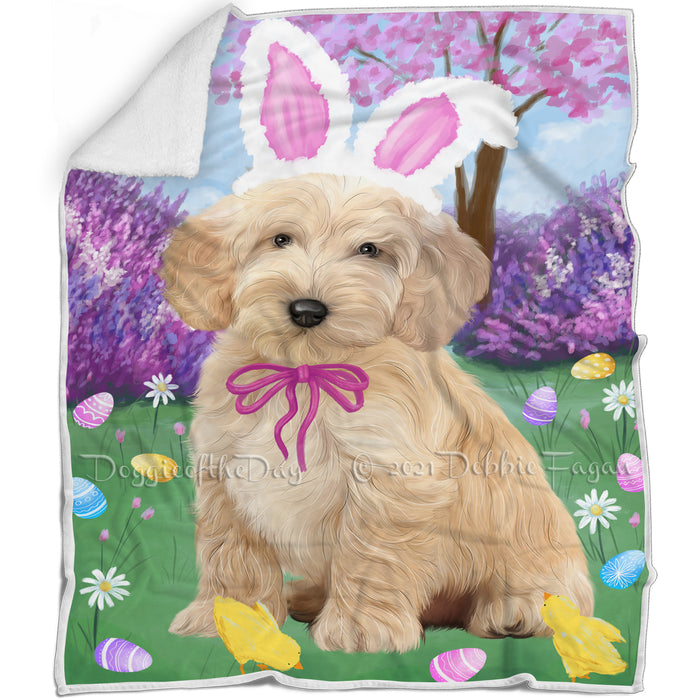 Easter Holiday Cockapoo Dog Blanket BLNKT131691