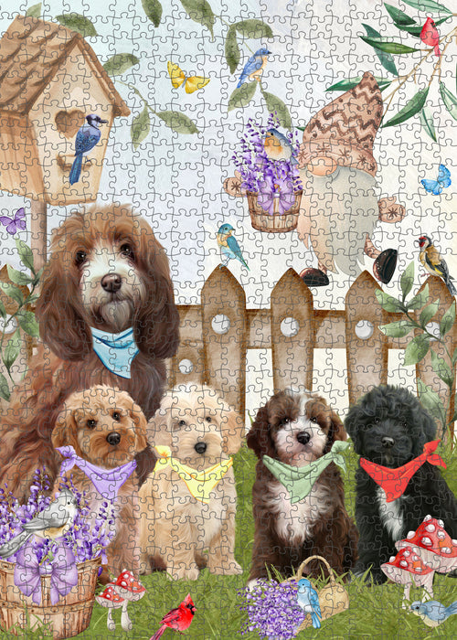 Cockapoo Jigsaw Puzzle: Explore a Variety of Designs, Interlocking Halloween Puzzles for Adult, Custom, Personalized, Pet Gift for Dog Lovers