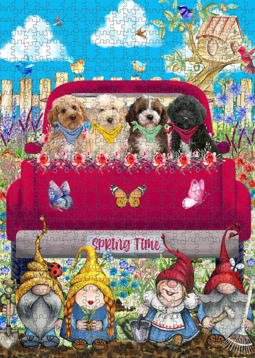 Cockapoo Jigsaw Puzzle: Explore a Variety of Personalized Designs, Interlocking Puzzles Games for Adult, Custom, Dog Lover's Gifts