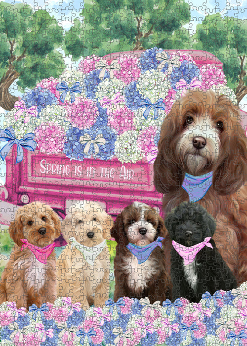 Cockapoo Jigsaw Puzzle for Adult, Interlocking Puzzles Games, Personalized, Explore a Variety of Designs, Custom, Dog Gift for Pet Lovers